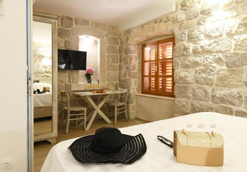 Televízia a/alebo spoločenská miestnosť v ubytovaní Dubrovnik Throne Suite III.