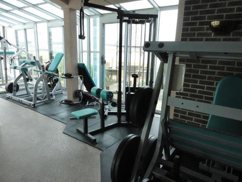 Fitness centrum a/nebo fitness zařízení v ubytování Island Resort