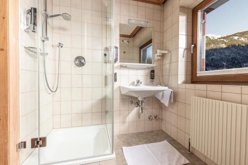 Koupelna v ubytování Hotel Landgasthof Gappen