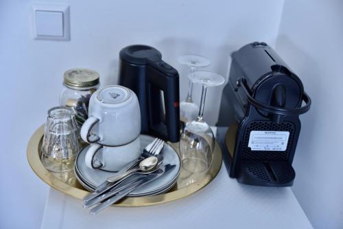 Kemudahan buat kopi dan teh di Hofje van Maas
