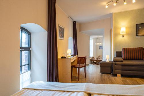 Posezení v ubytování Hotel Birschel-Mühle