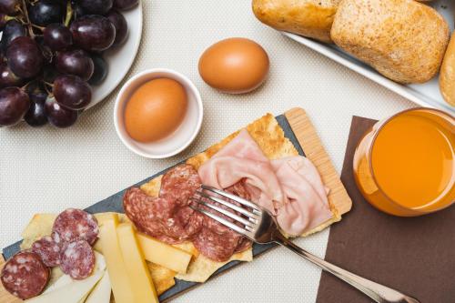 Nourriture dans l'hôtel ou à proximité