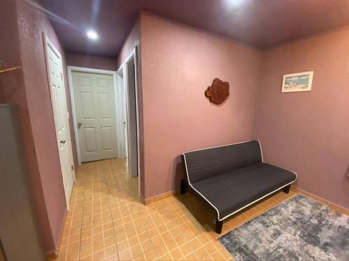 Zona de estar de Mr, Crab Apartment