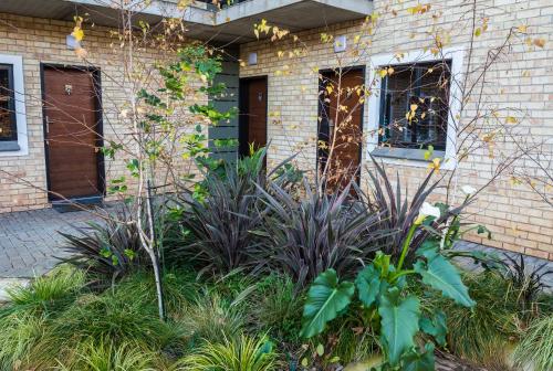 Jardín al aire libre en Grey Manor Guesthouse