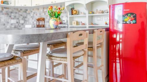 Η κουζίνα ή μικρή κουζίνα στο A few steps from the sea