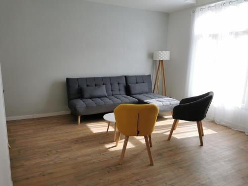 Posezení v ubytování Chez Gabin