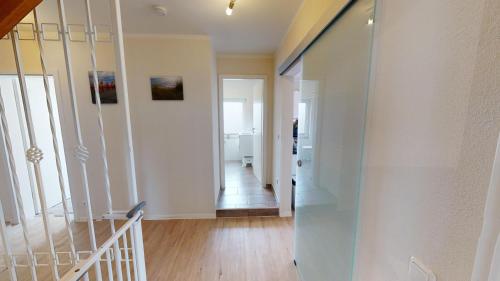 Koupelna v ubytování Das Solaris Ferienhaus
