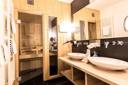 Koupelna v ubytování Resort Deichgraf Resort Deichgraf 31-09