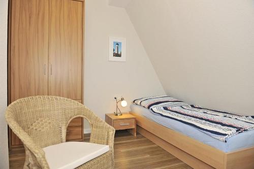Postel nebo postele na pokoji v ubytování Residenz Anna See "Utkiek" Residenz Anna See "Utkiek"