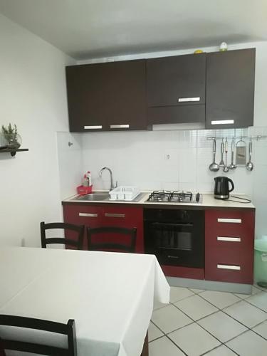 Apartment in Novi Vinodolski with Sea View, Terrace, Wifi, Washing Machine (3667-2)