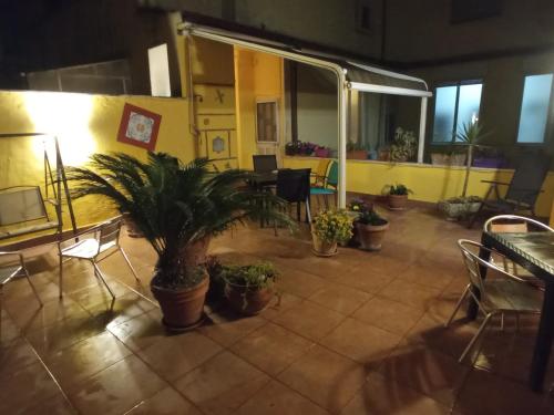 Patio o area all'aperto di B&B Le Stanze del Sogno