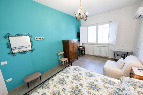Postel nebo postele na pokoji v ubytování Le Bisceglie