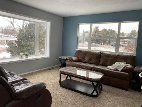 Posezení v ubytování Three Bedroom, California King bed