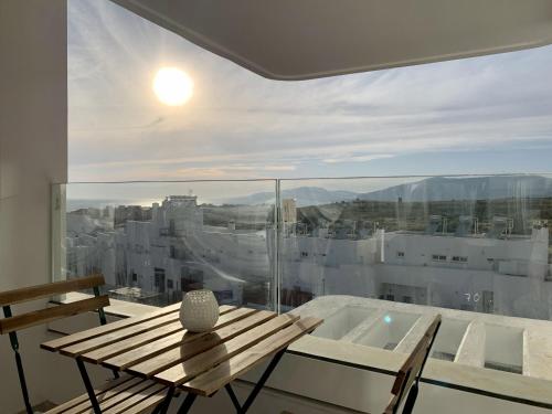 Balkón nebo terasa v ubytování Sunset Ocean View Apartment mit Parking