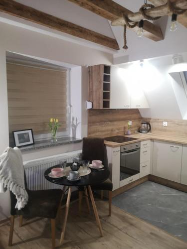 Dapur atau dapur kecil di Apartament Kala