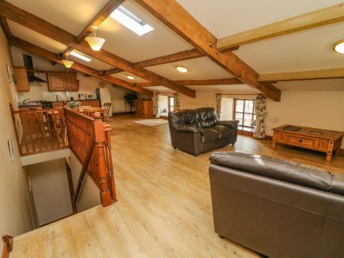 Kuchyň nebo kuchyňský kout v ubytování Stable Cottage
