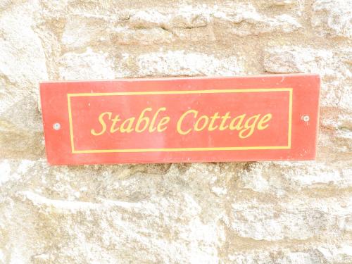 Certifikát, hodnocení, plakát nebo jiný dokument vystavený v ubytování Stable Cottage