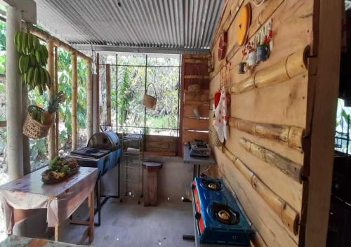 Posezení v ubytování Hostal Familiar El Ángel Panamá B&B