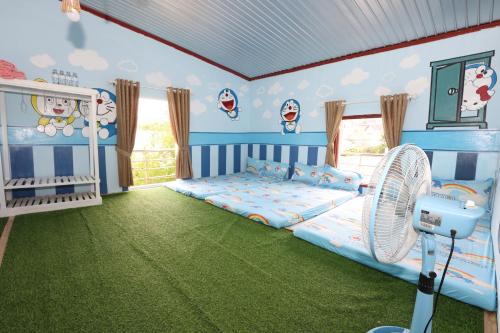 Postel nebo postele na pokoji v ubytování Chocolate Home