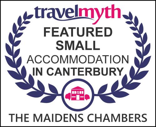 a logo for the mariners chamber of commerce at The Maidens Chambers in Canterbury
