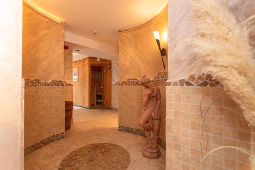 Koupelna v ubytování Klawunn Hotel & Apartement