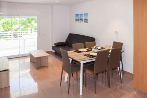 A seating area at COSTA DAURADA APARTAMENTS - Royal 107 Luxe
