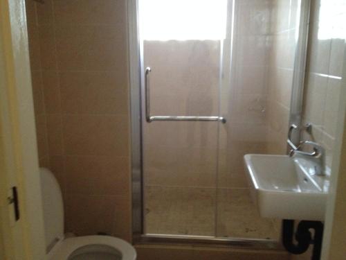 Ένα μπάνιο στο Bed and breakfast Newlife BNB