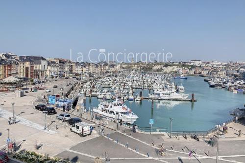 Vue sur le Port de Dieppe