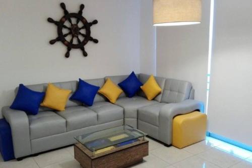A seating area at Apartment in Asia resort, the best holiday!