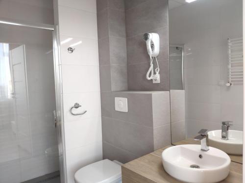 Koupelna v ubytování Apartamenty Aleje Jerozolimskie