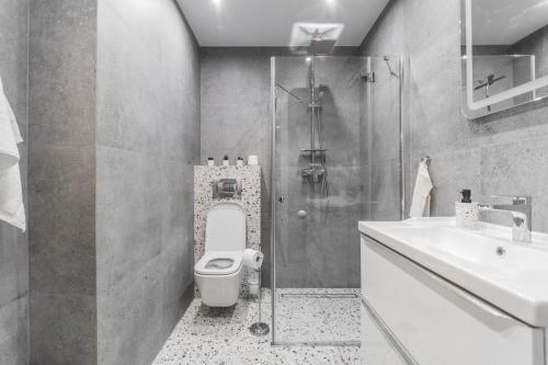 A bathroom at Apartament Baltic Sun N°37