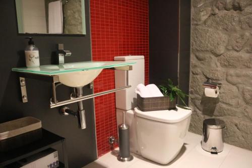 Koupelna v ubytování Moderno y acogedor apartamento en el casco histórico