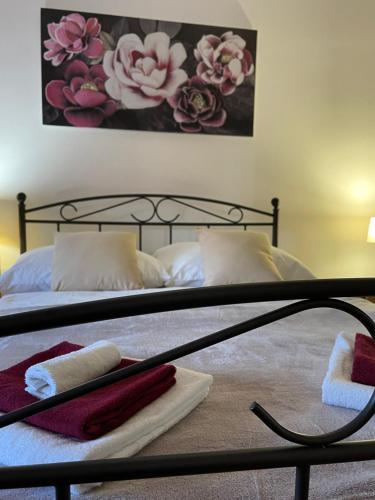 Ένα ή περισσότερα κρεβάτια σε δωμάτιο στο Apartman IVA, Donji Miholjac