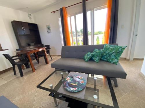 TV a/nebo společenská místnost v ubytování Diamond Hotel Cabarete