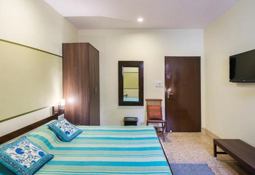 Cama o camas de una habitación en Magpie Villa