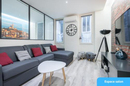 SUD PASSION - Fada Vieux Port - Calme - Linge de qualité - Lit king size - Fibre休息區