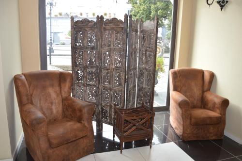 Ruang duduk di Roccamonfina Palace Hotel