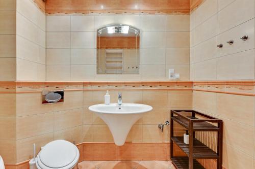 Et badeværelse på Grand Apartments - Lemon - Monte Cassino