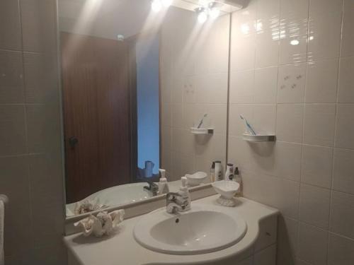 Koupelna v ubytování Foz do Guadiana