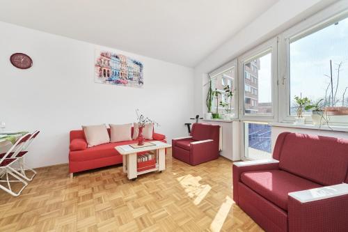 Posedenie v ubytovaní Apartments Wrocław Legnicka by Noclegi Renters