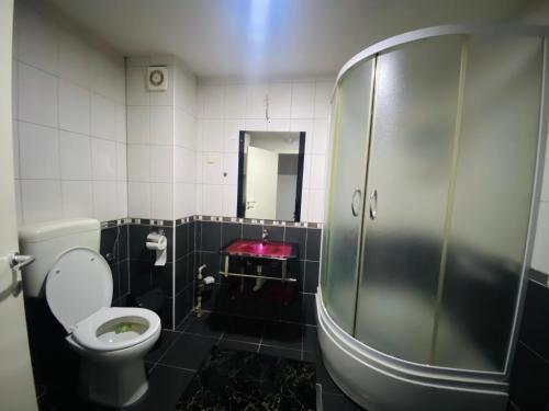 Kúpeľňa v ubytovaní GOLD LUXURY APARTMENT