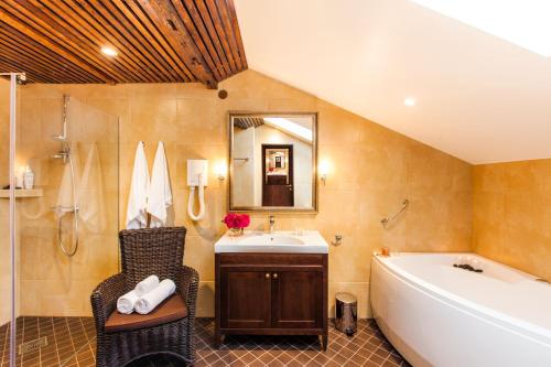 Vannituba majutusasutuses The von Stackelberg Hotel Tallinn
