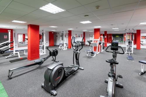 Fitness centrum a/nebo fitness zařízení v ubytování Hotel Don Manolito