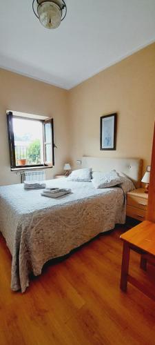 Ένα ή περισσότερα κρεβάτια σε δωμάτιο στο Casa La Barria