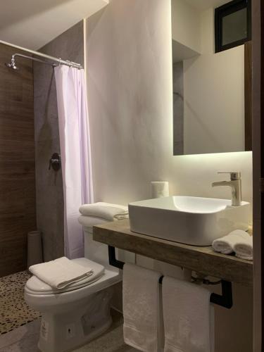 Un baño de Las Palmas Studios