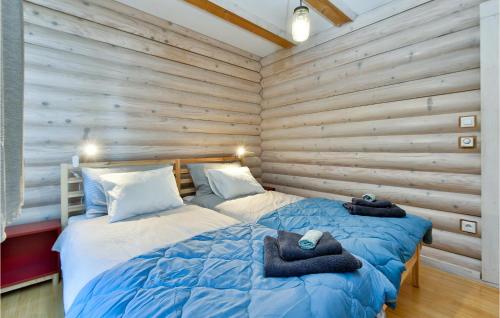 Krevet ili kreveti u jedinici u objektu Nice Home In Bregana With House A Panoramic View