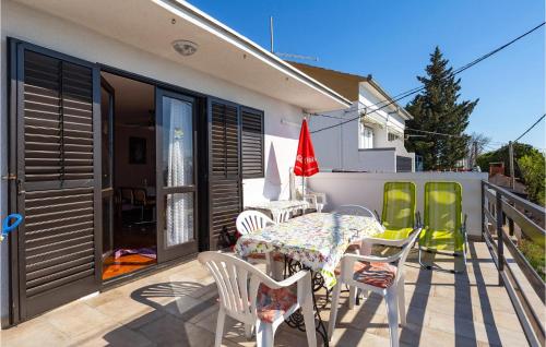 Μπαλκόνι ή βεράντα στο Beautiful Apartment In Baric Draga