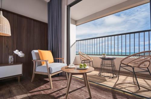 Balkoni atau teres di Vias Hotel Vung Tau - Transportation Included