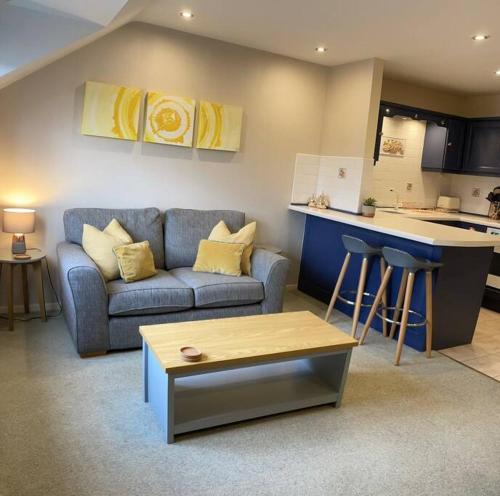 Istumisnurk majutusasutuses Quarry Loft, Bowness on Windermere