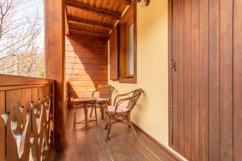 Balcon ou terrasse dans l'établissement Casa Mulaz